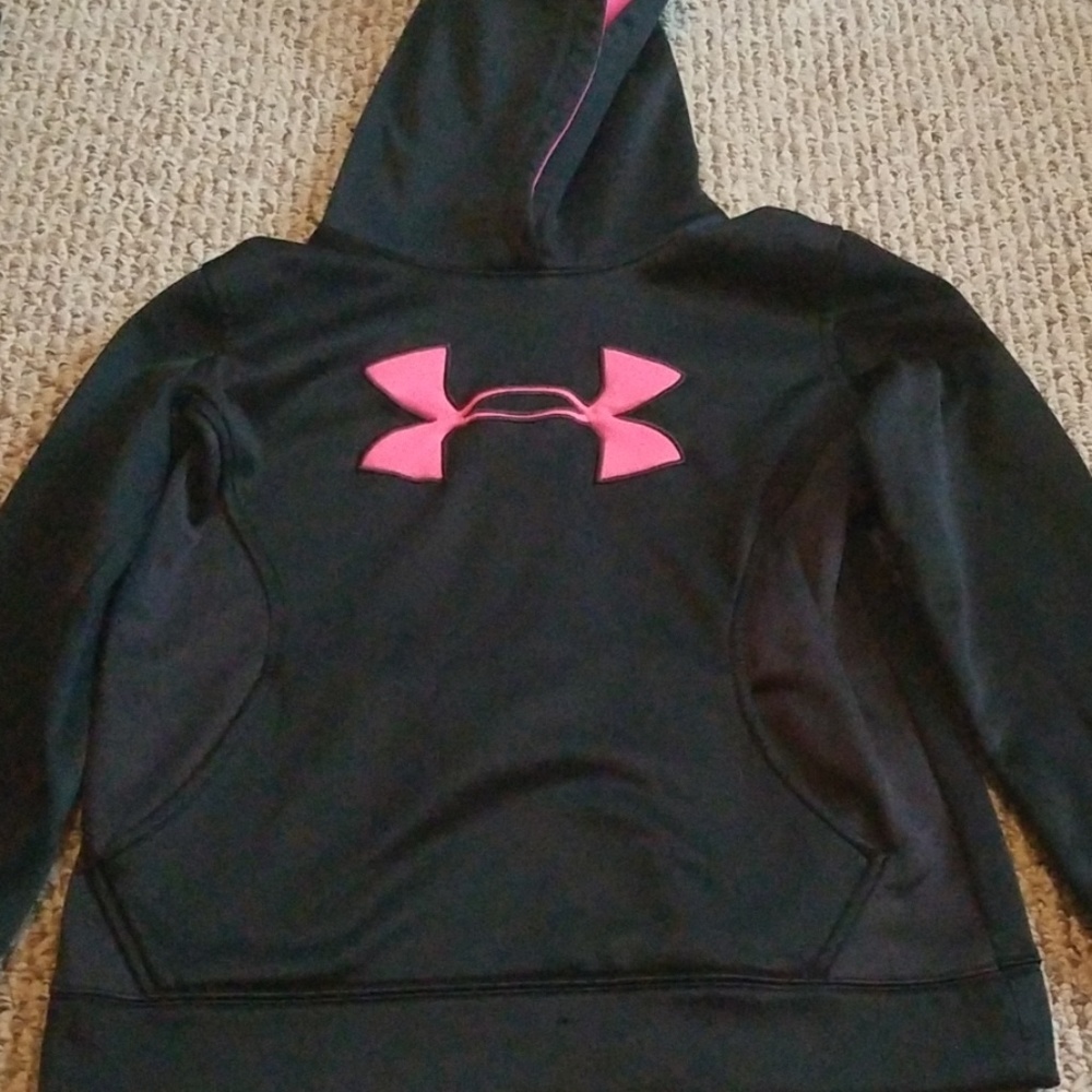 Girls youth medium under armour hoodie